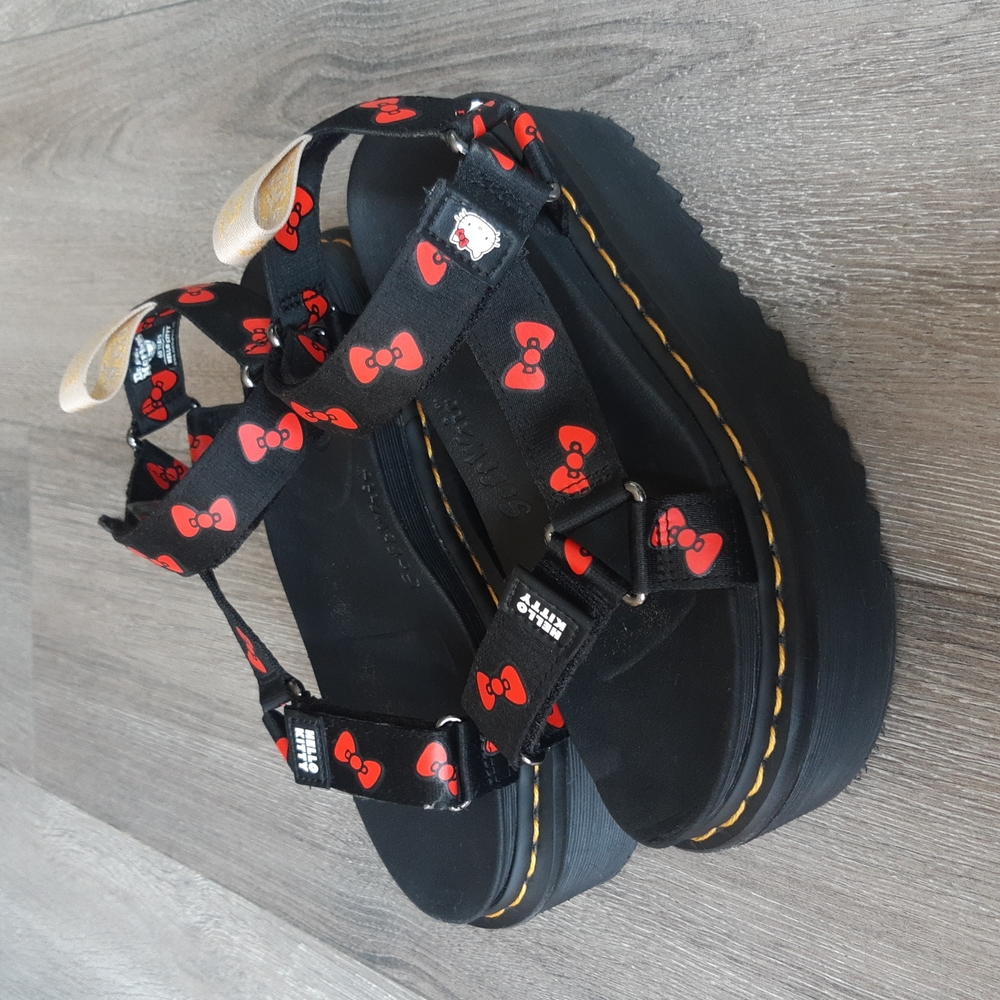Hello Kitty x Doc Martens Platform sandals